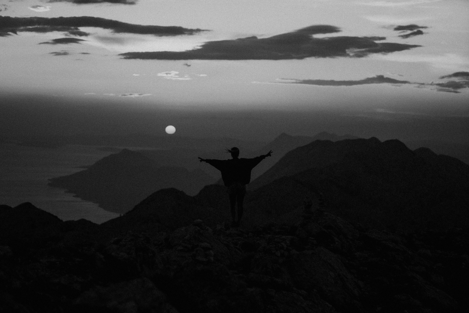 Biokovo Nature Park Sunset