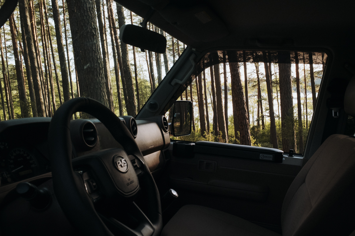 70 series Land Cruiser 2021 interior