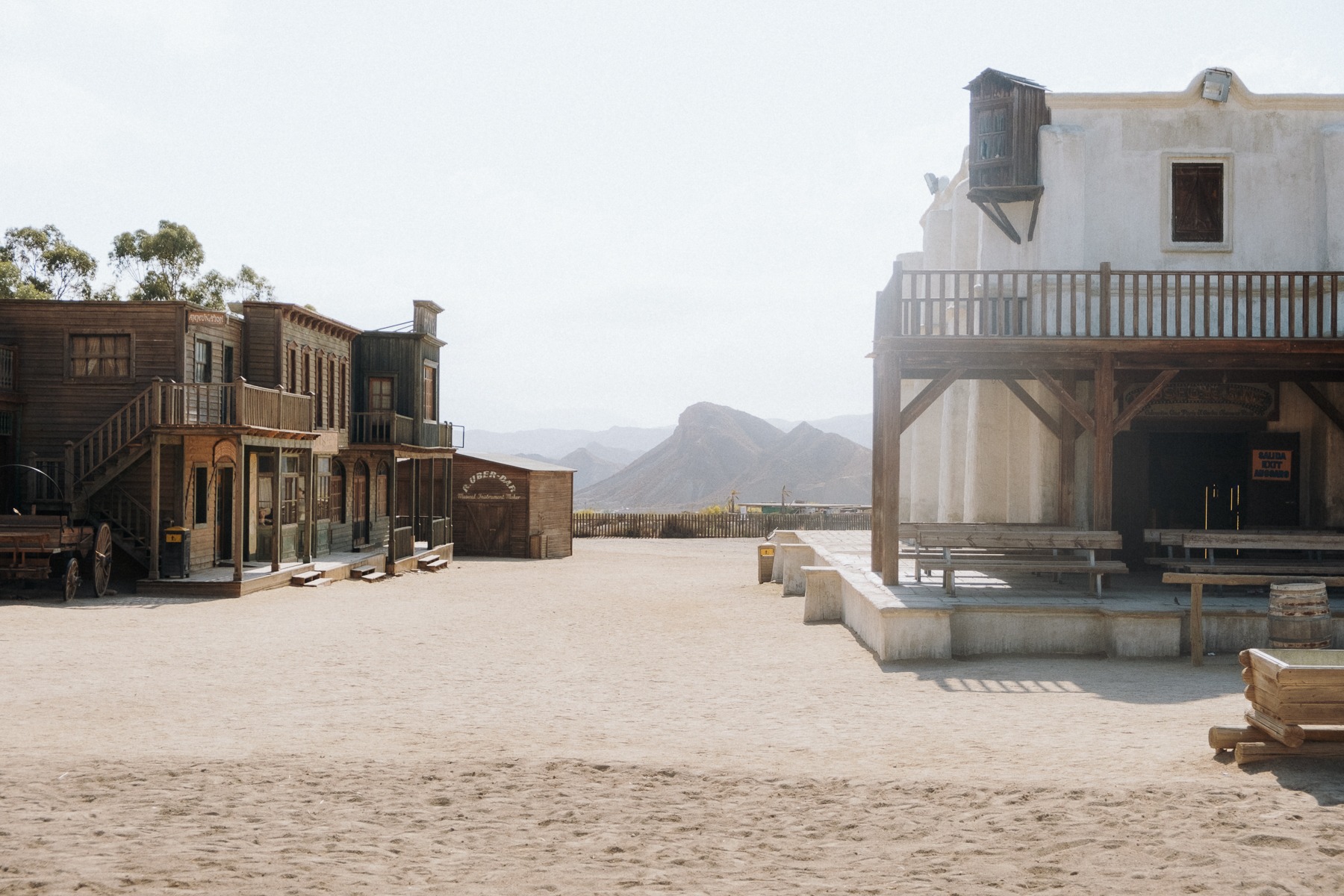 Miasto Western w Hiszpanii