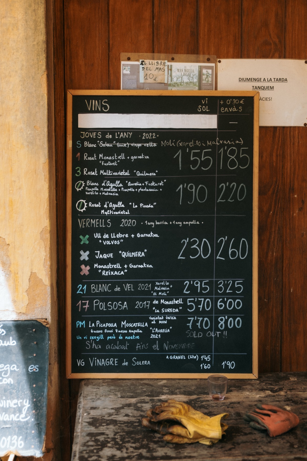 ceny wina Winnica Mas Molla