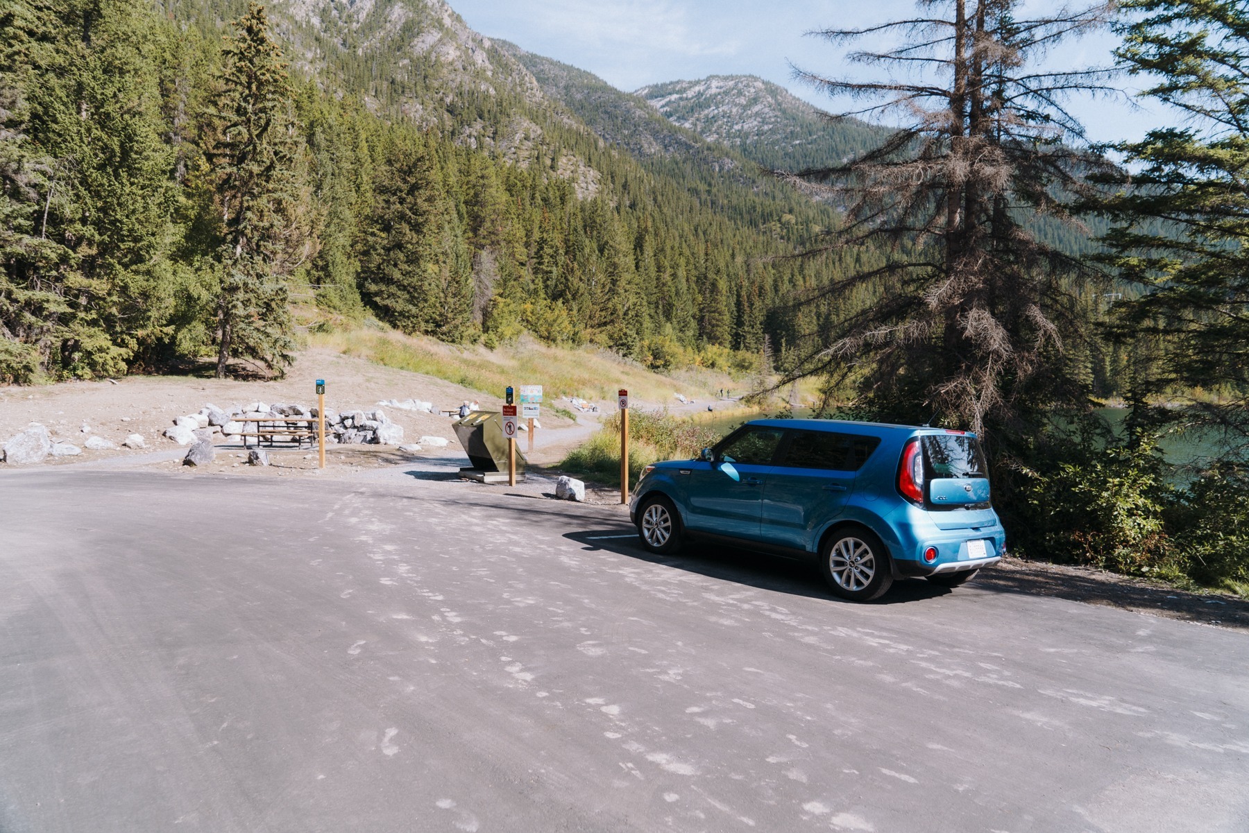 Trans-Canada Highway Parking