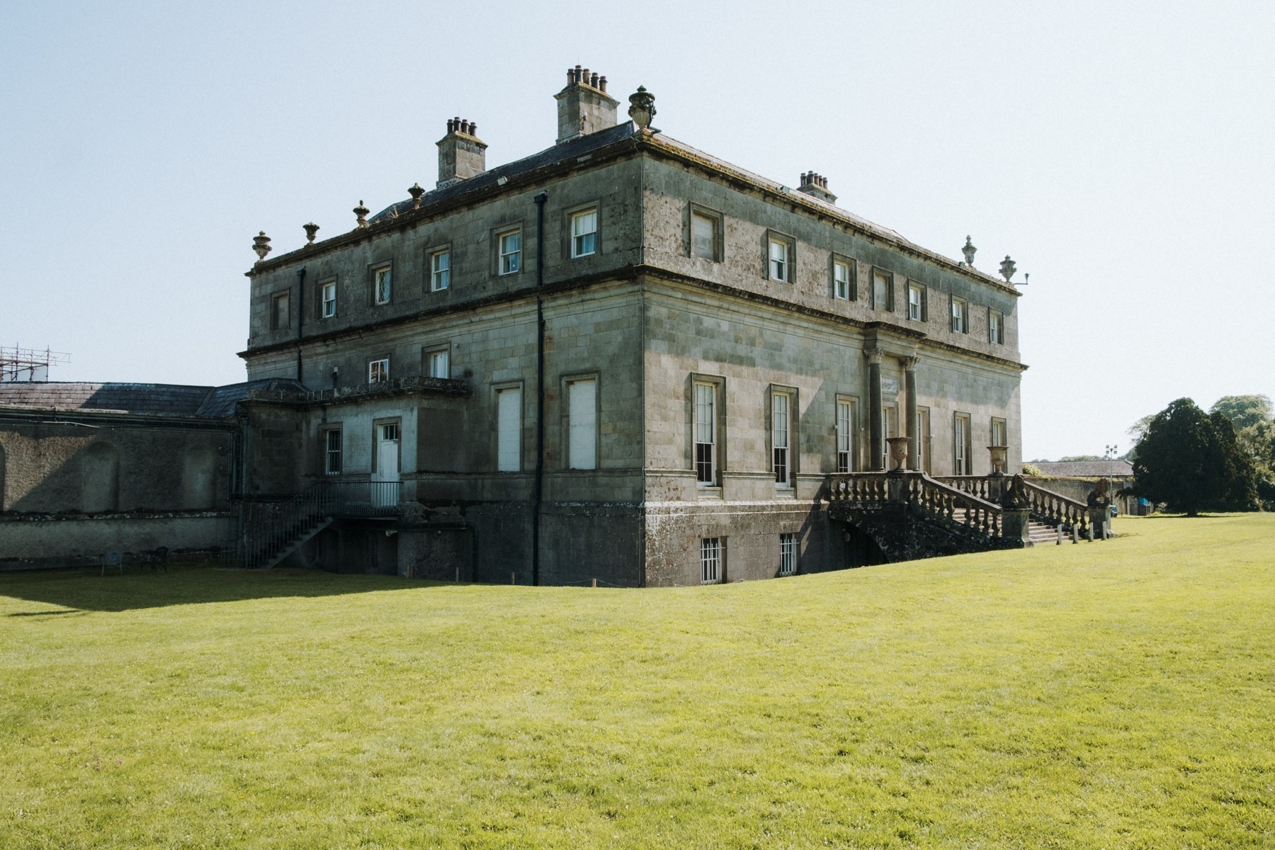 Russborough House park view