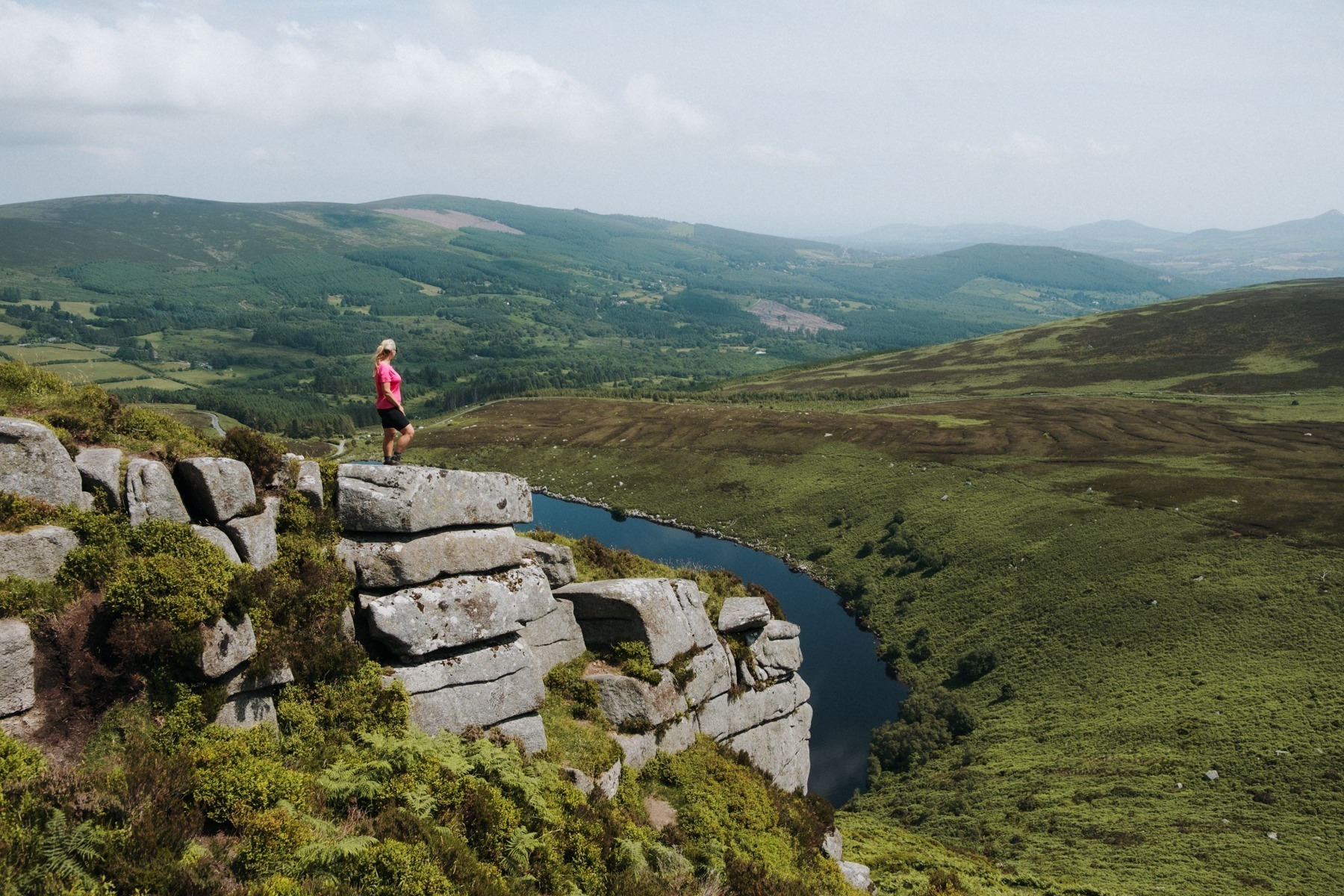 Lough Bray Loop Eagles Crag