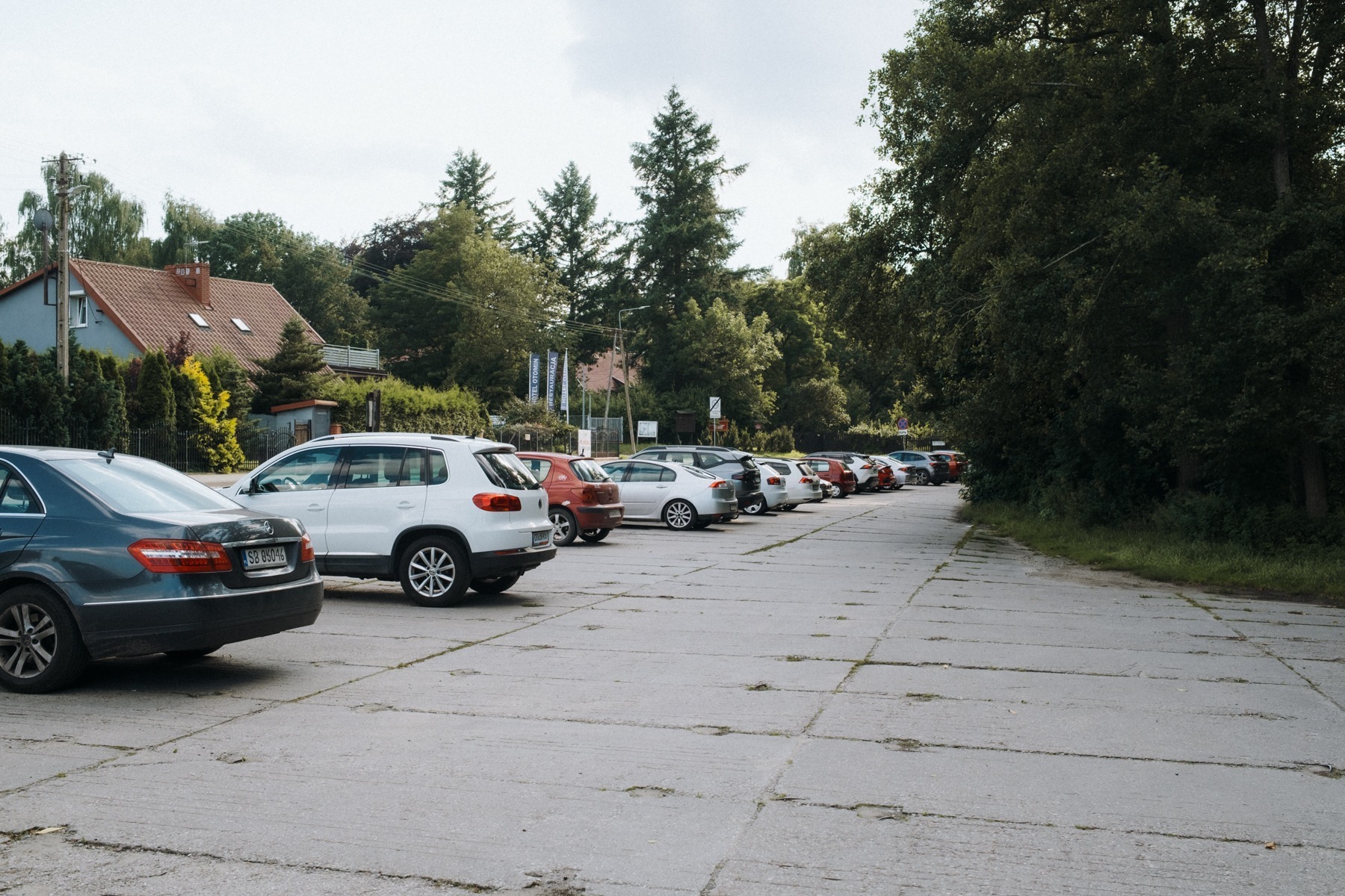 Parking ulica słoneczna Otomin