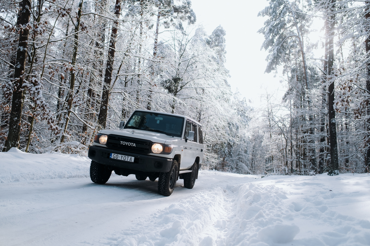 70 series in winter scenery